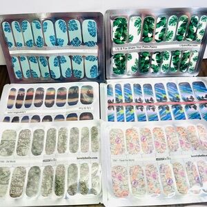 Variety Pack Nail Wraps Set - Assorted Designs